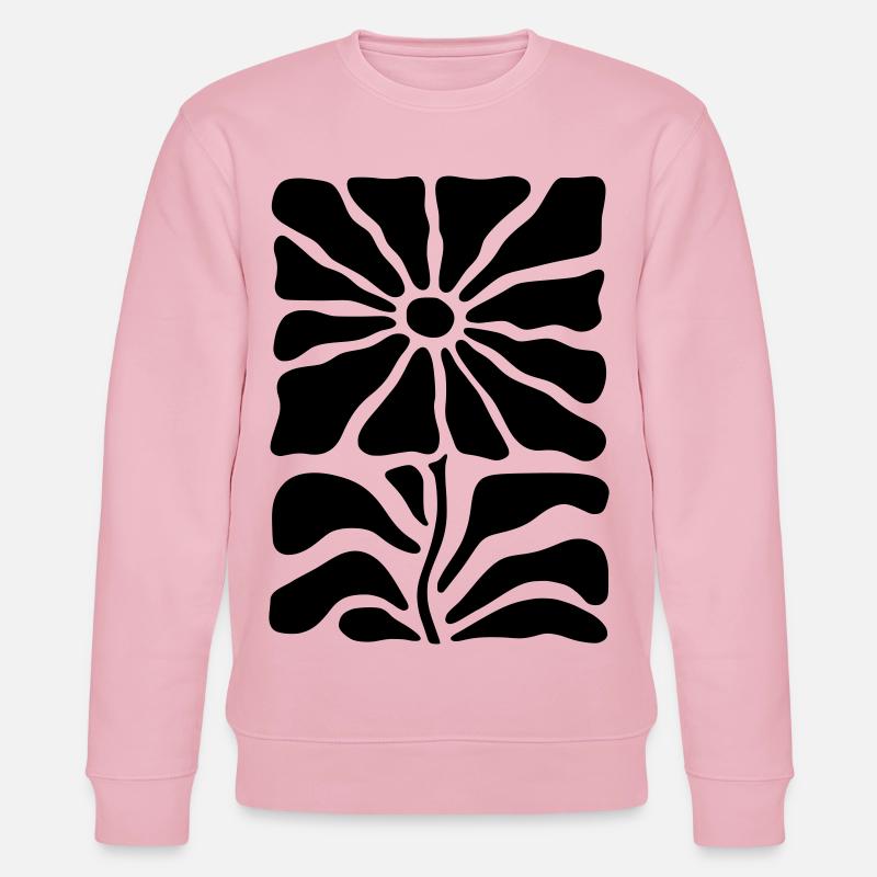 Bloom Design - individuelle Designfarbe! - Stanley/Stella Unisex Bio-Sweatshirt CHANGER  - Hellrosa