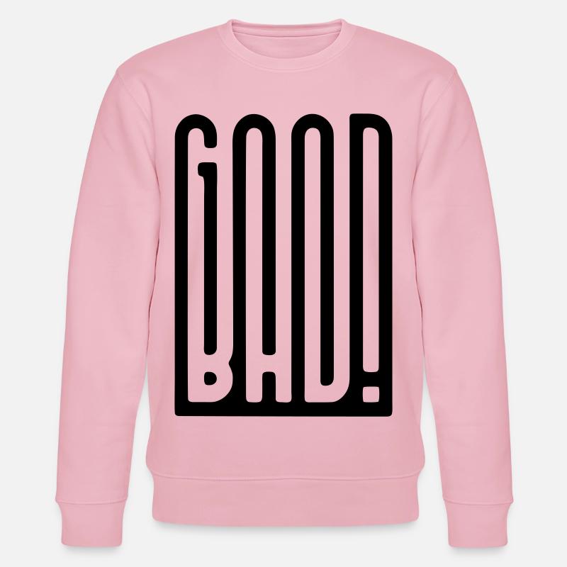 GoodBad - Stanley/Stella Unisex Bio-Sweatshirt CHANGER  - Hellrosa