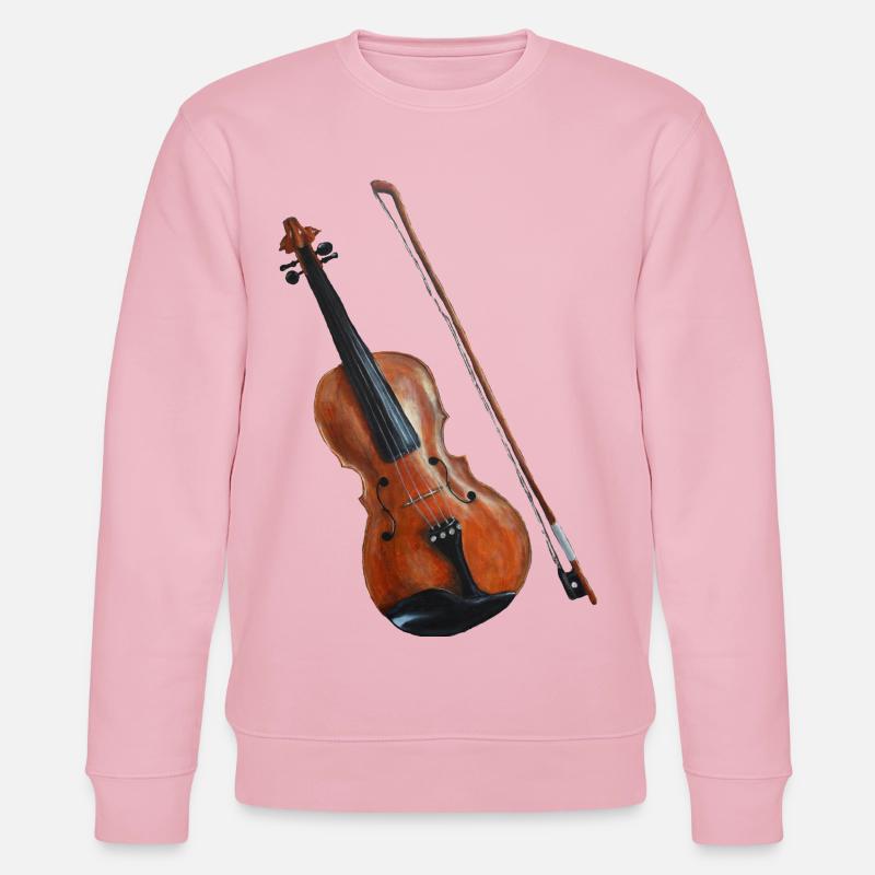 Fiddle - Stanley/Stella CHANGER Unisex Organic Sweatshirt - cotton pink