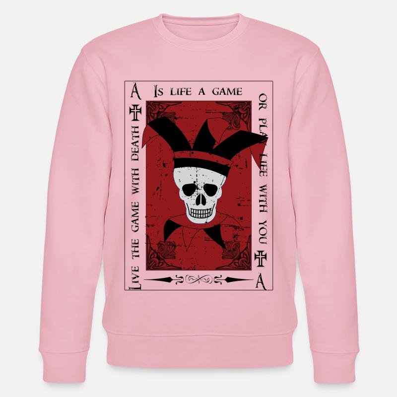 Ist das Leben Ein Spiel ? - Stanley/Stella Unisex Bio-Sweatshirt CHANGER - Hellrosa