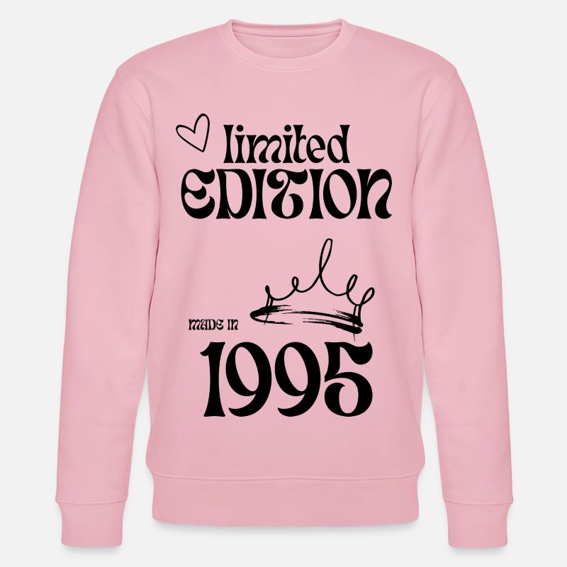 Édition limitée 1995 - 30 ans - Sweat bio CHANGER Stanley/Stella Unisexe - rose pâle