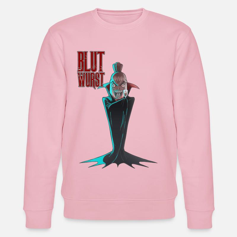 Blutwurst - Stanley/Stella Unisex Bio-Sweatshirt CHANGER  - Hellrosa