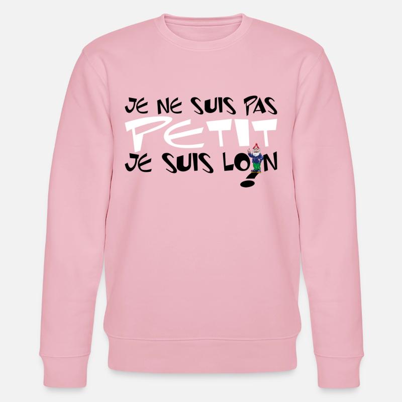 illusion d'optique - Sweat bio CHANGER Stanley/Stella Unisexe - rose pâle