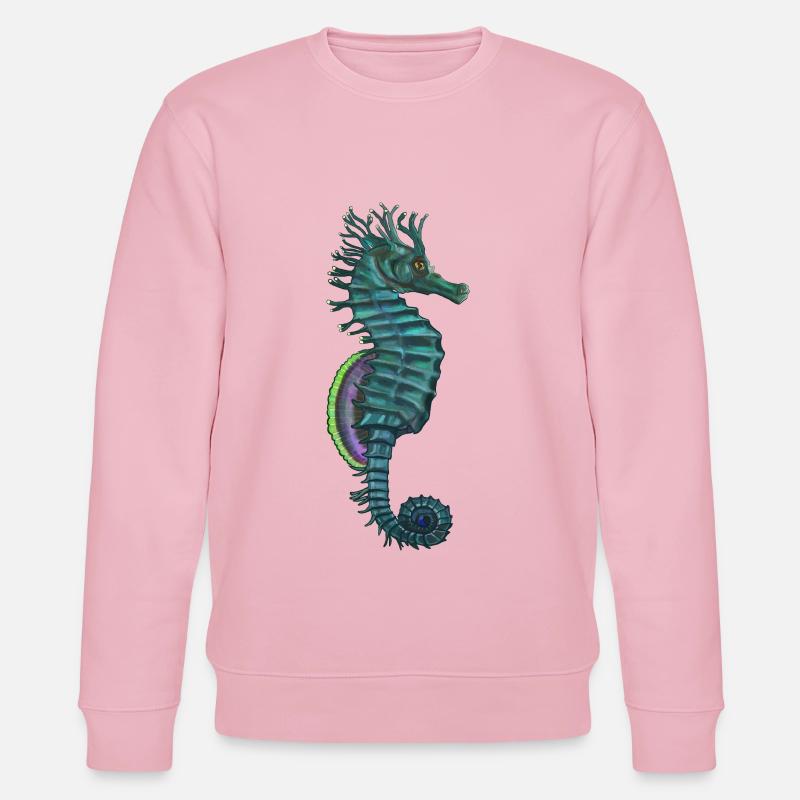 Hippocampus - Stanley/Stella Unisex Bio-Sweatshirt CHANGER  - Hellrosa