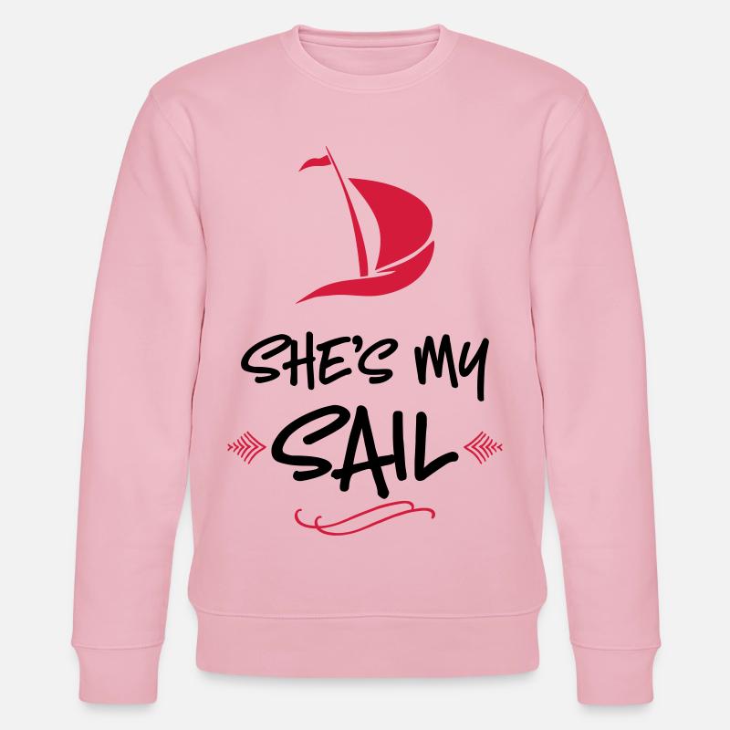 wedding - Stanley/Stella CHANGER Unisex Organic Sweatshirt - cotton pink