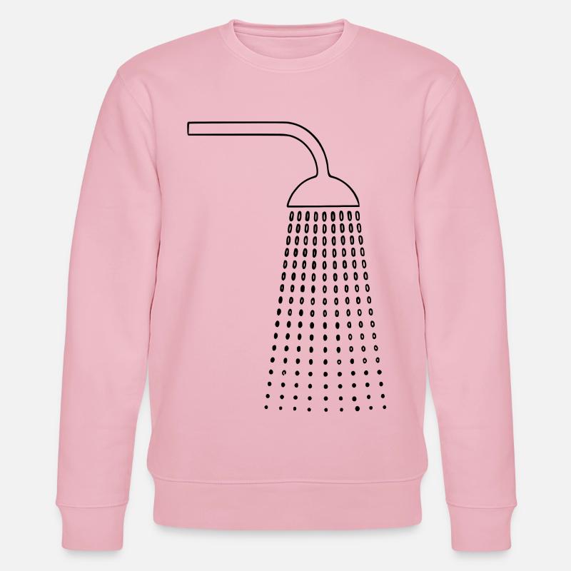 Dessins de douche - Sweat bio CHANGER Stanley/Stella Unisexe - rose pâle