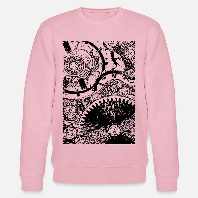 clockwork - Stanley/Stella CHANGER Unisex Organic Sweatshirt - cotton pink