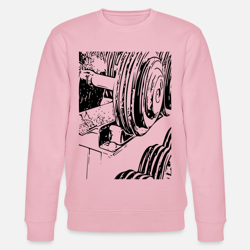 Hantel - Stanley/Stella Unisex Bio-Sweatshirt CHANGER - Hellrosa