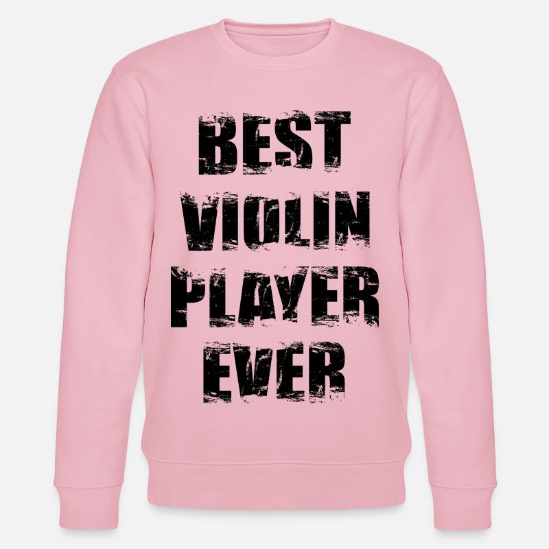 Bester Violinist - Stanley/Stella Unisex Bio-Sweatshirt CHANGER  - Hellrosa