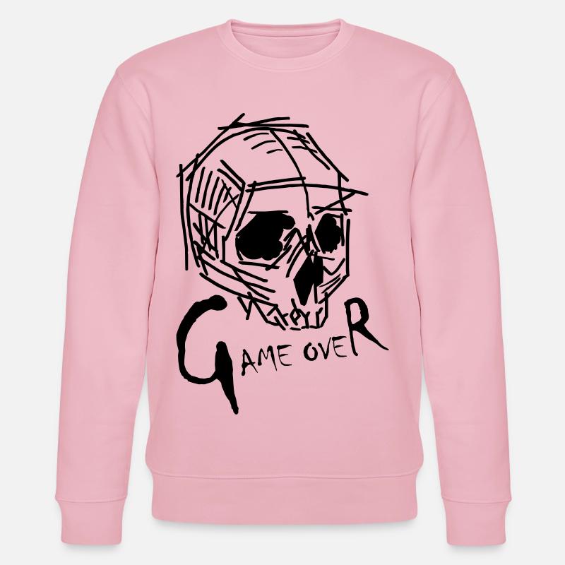 Fin du jeu - Sweat bio CHANGER Stanley/Stella Unisexe - rose pâle