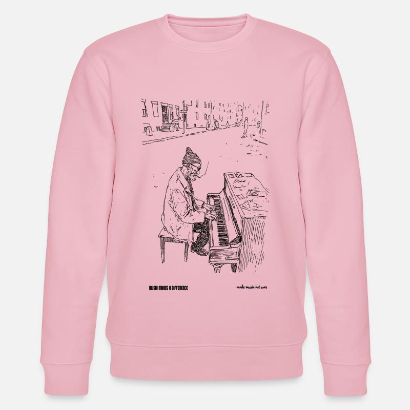 differnce - Stanley/Stella CHANGER Unisex Organic Sweatshirt - cotton pink