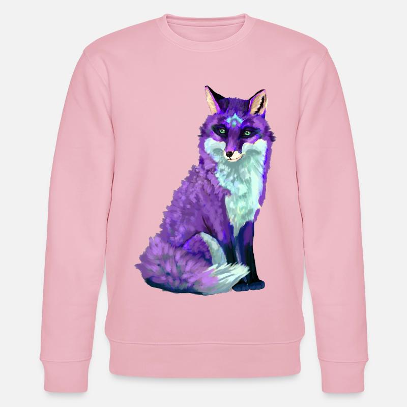 fox - Stanley/Stella CHANGER Unisex Organic Sweatshirt - cotton pink