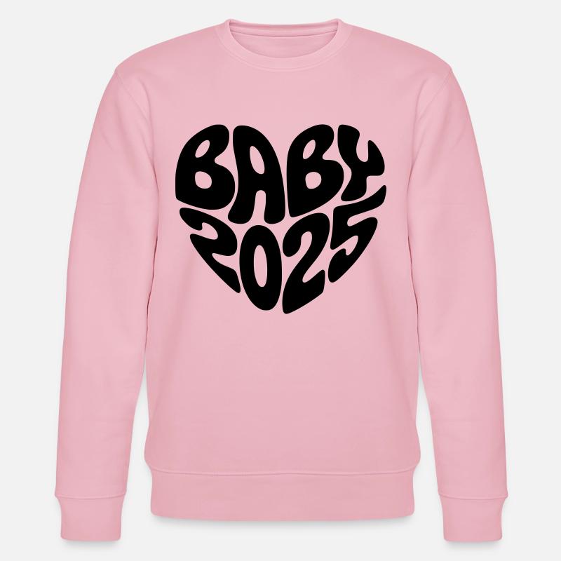 Baby 2025 - Stanley/Stella Unisex Bio-Sweatshirt CHANGER  - Hellrosa