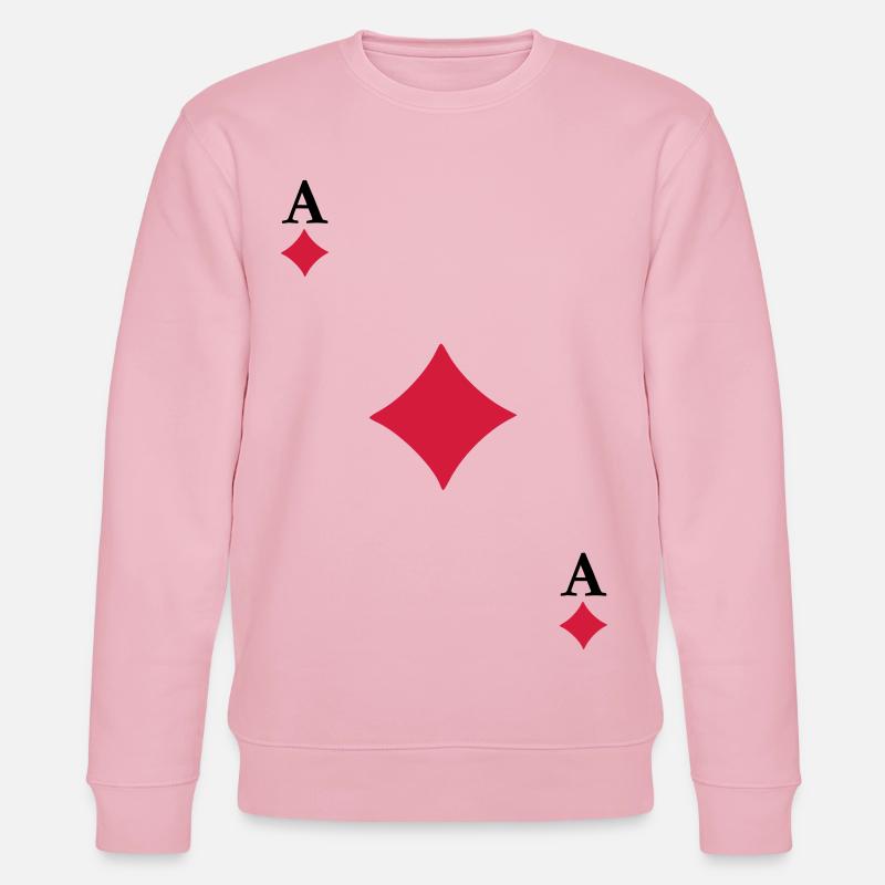 As de Carreau - Sweat bio CHANGER Stanley/Stella Unisexe - rose pâle