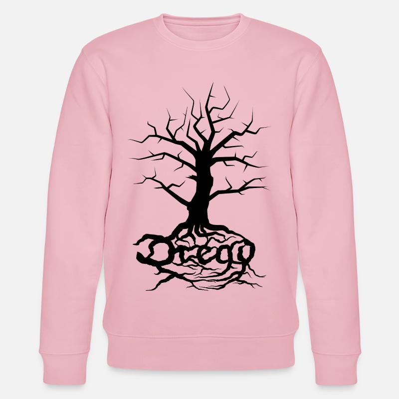 Dread Tree Black - Sweat bio CHANGER Stanley/Stella Unisexe - rose pâle