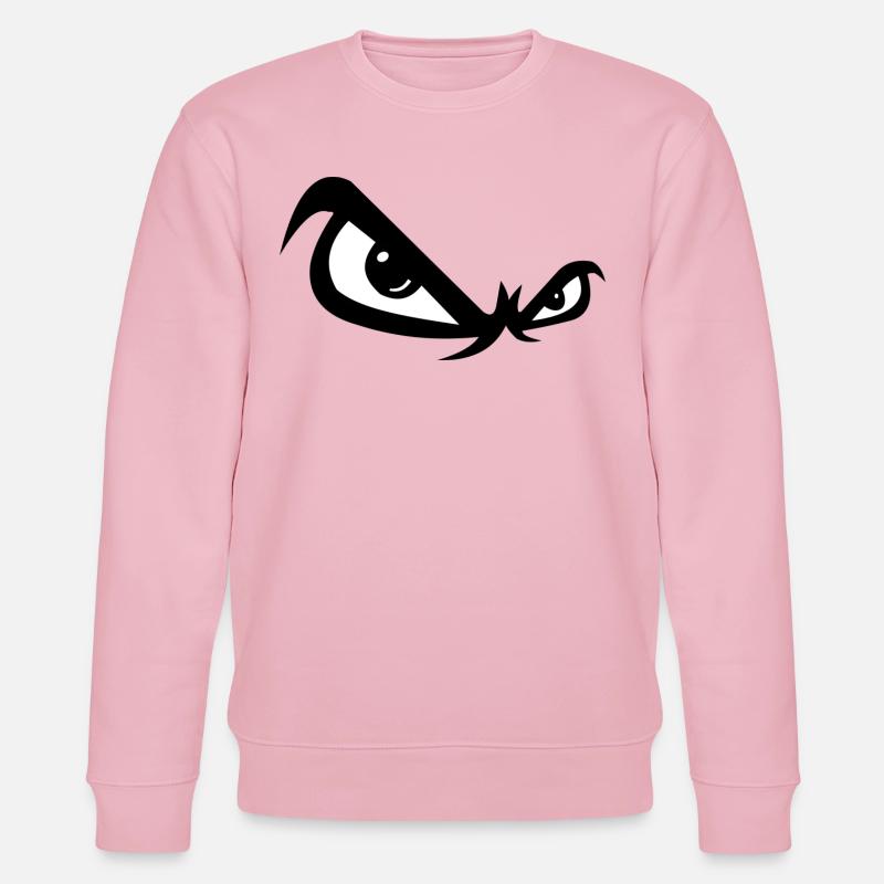 Böse Blick - Stanley/Stella Unisex Bio-Sweatshirt CHANGER  - Hellrosa