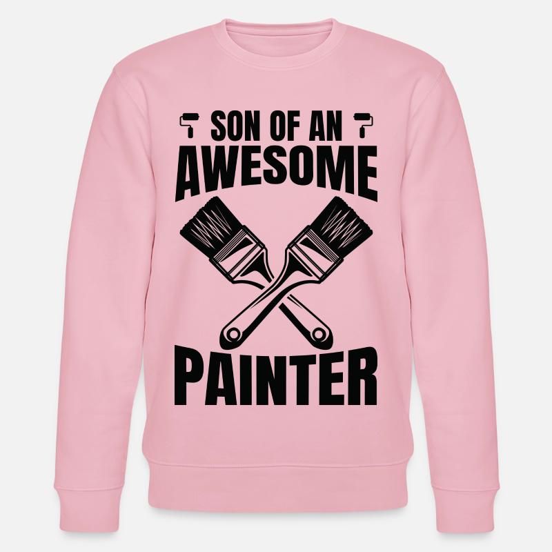 Painter Son - Stanley/Stella CHANGER Unisex Organic Sweatshirt - cotton pink