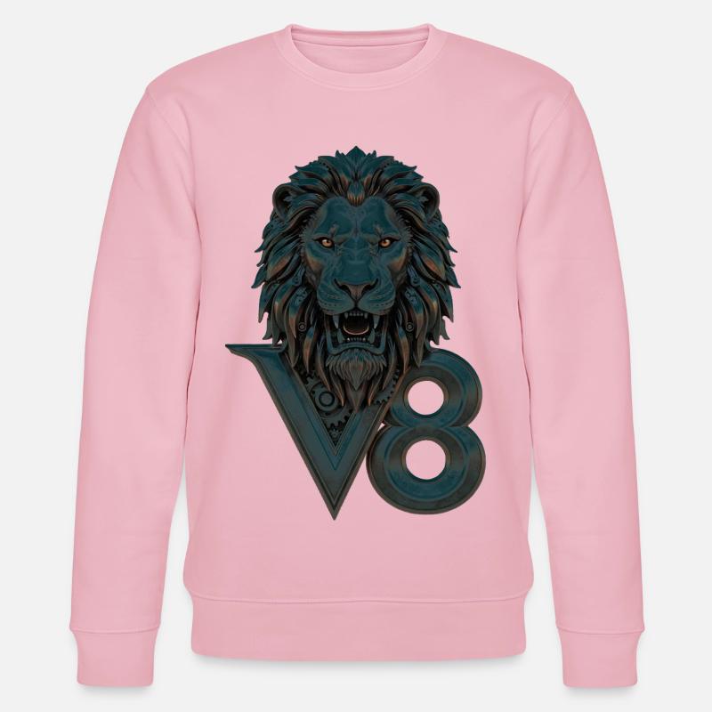 V8 - Sweat bio CHANGER Stanley/Stella Unisexe - rose pâle