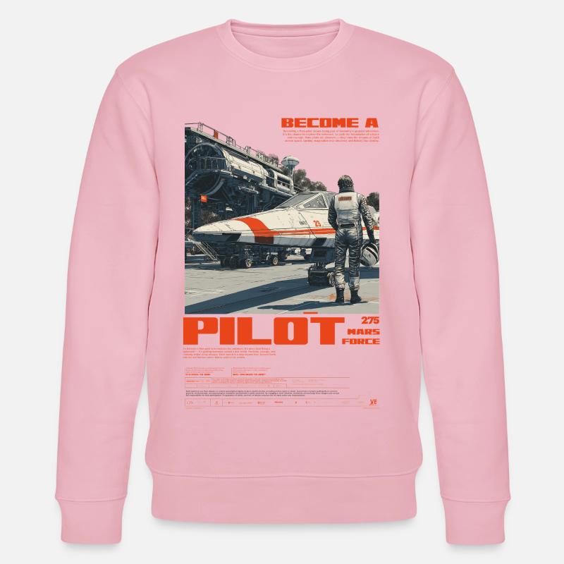 MARS PILOT - Stanley/Stella Unisex Bio-Sweatshirt CHANGER  - Hellrosa