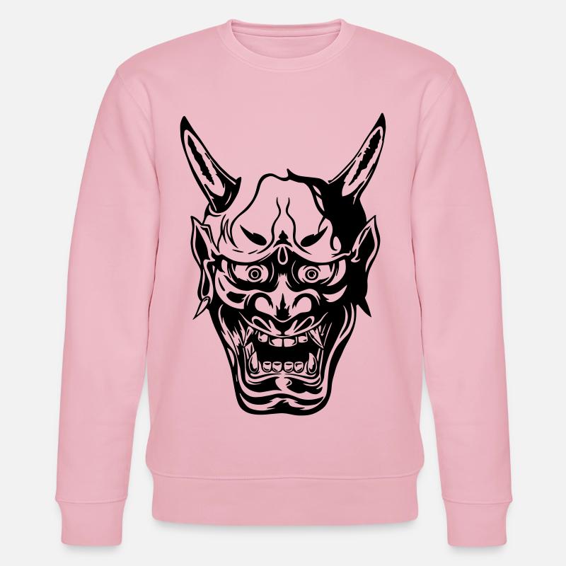 Masque Hannya - Sweat bio CHANGER Stanley/Stella Unisexe - rose pâle