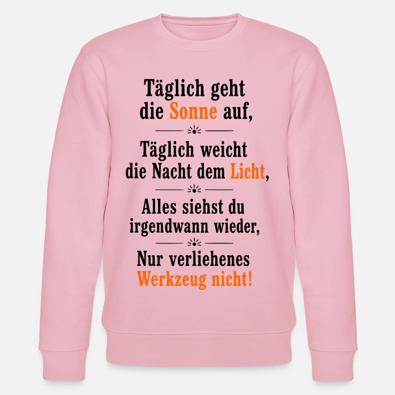 werkzeug_1 - Stanley/Stella Unisex Bio-Sweatshirt CHANGER - Hellrosa