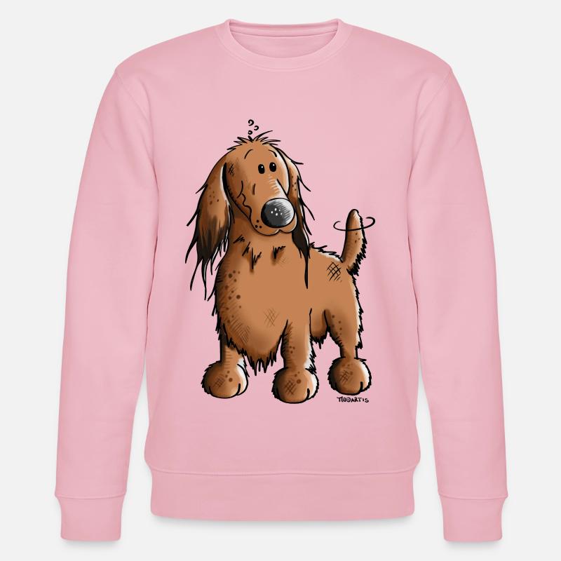 Mignon Teckel - Sweat bio CHANGER Stanley/Stella Unisexe - rose pâle