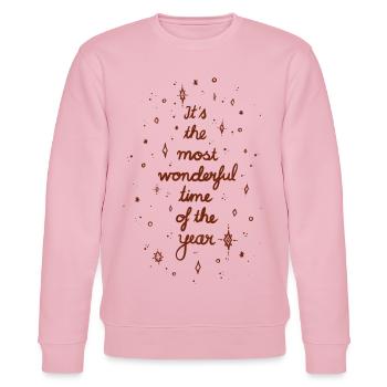Holiday Season - Stanley/Stella Unisex Bio-Sweatshirt CHANGER  - Hellrosa - Vorne - Jaron (178cm) & Liana (172cm)