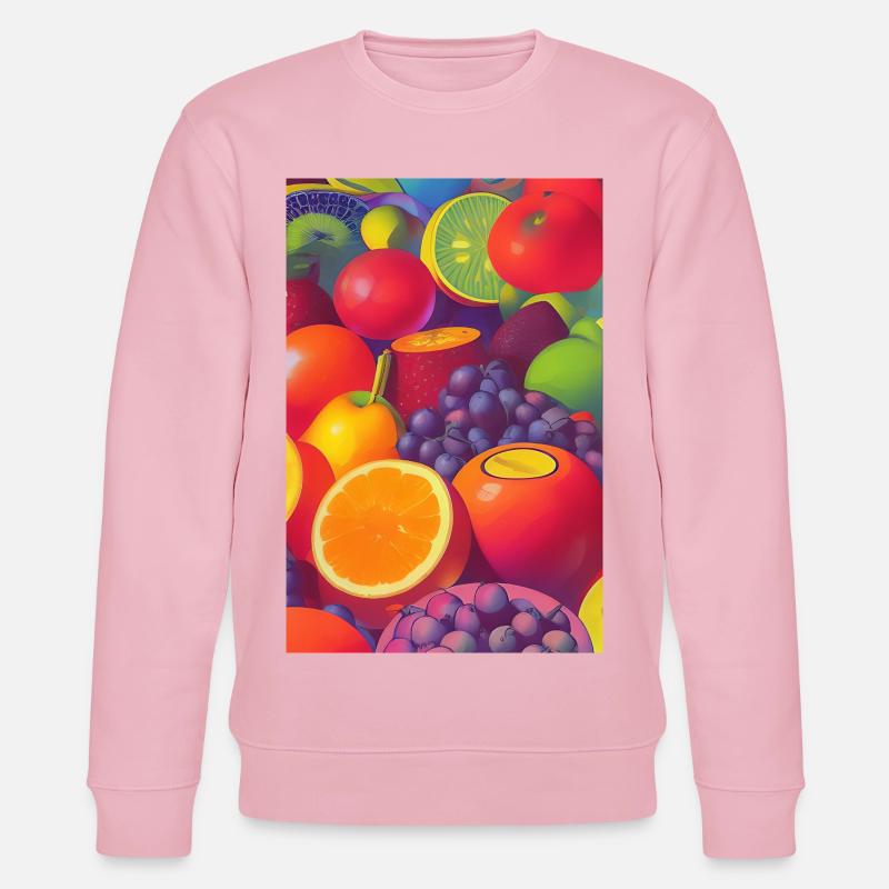Fruit - Sweat bio CHANGER Stanley/Stella Unisexe - rose pâle