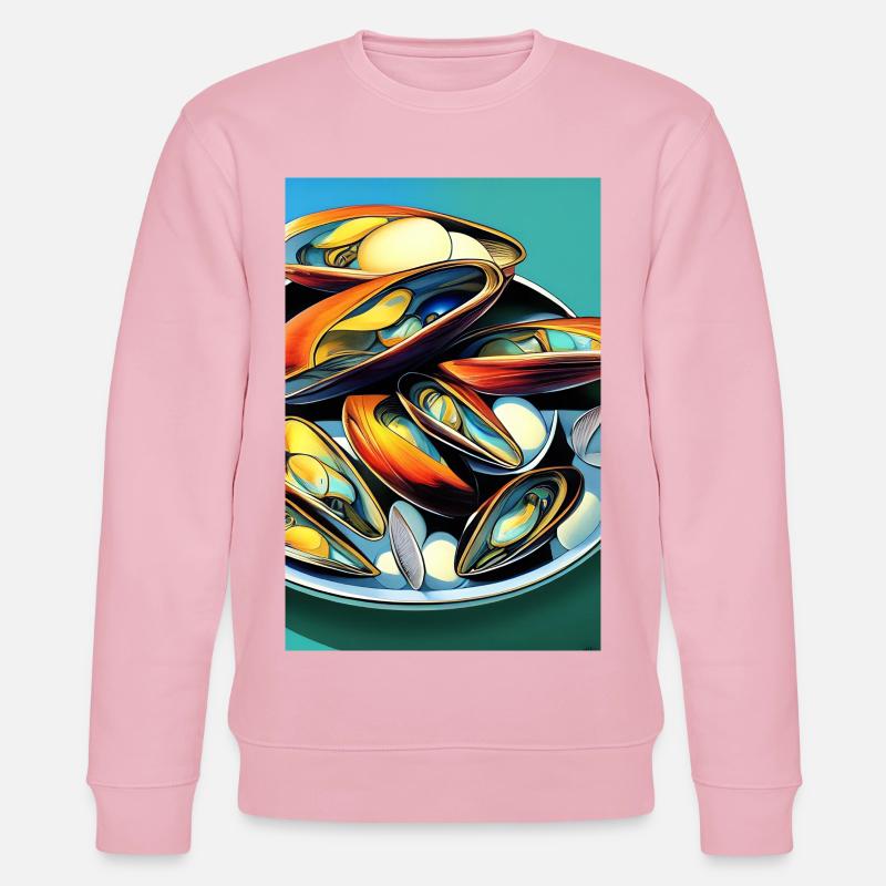 Moules - Sweat bio CHANGER Stanley/Stella Unisexe - rose pâle