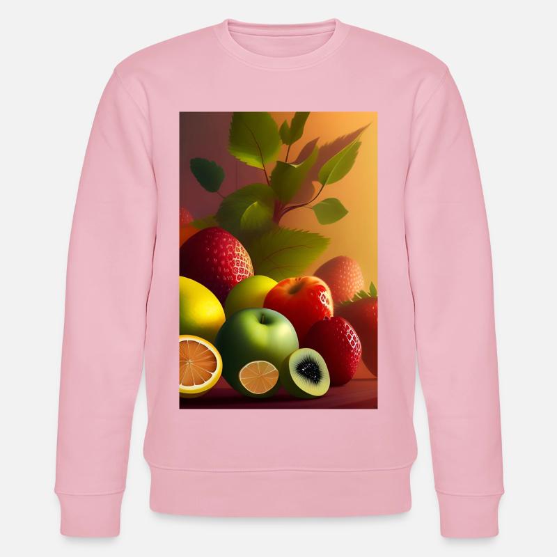 Fruit - Sweat bio CHANGER Stanley/Stella Unisexe - rose pâle