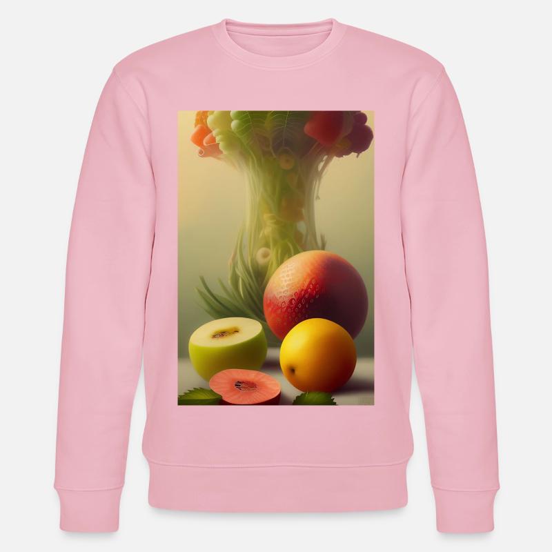 Fruit - Sweat bio CHANGER Stanley/Stella Unisexe - rose pâle