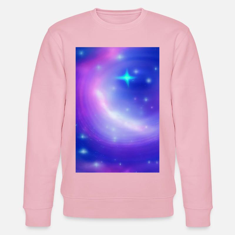 Galaxie Bild - Stanley/Stella Unisex Bio-Sweatshirt CHANGER  - Hellrosa