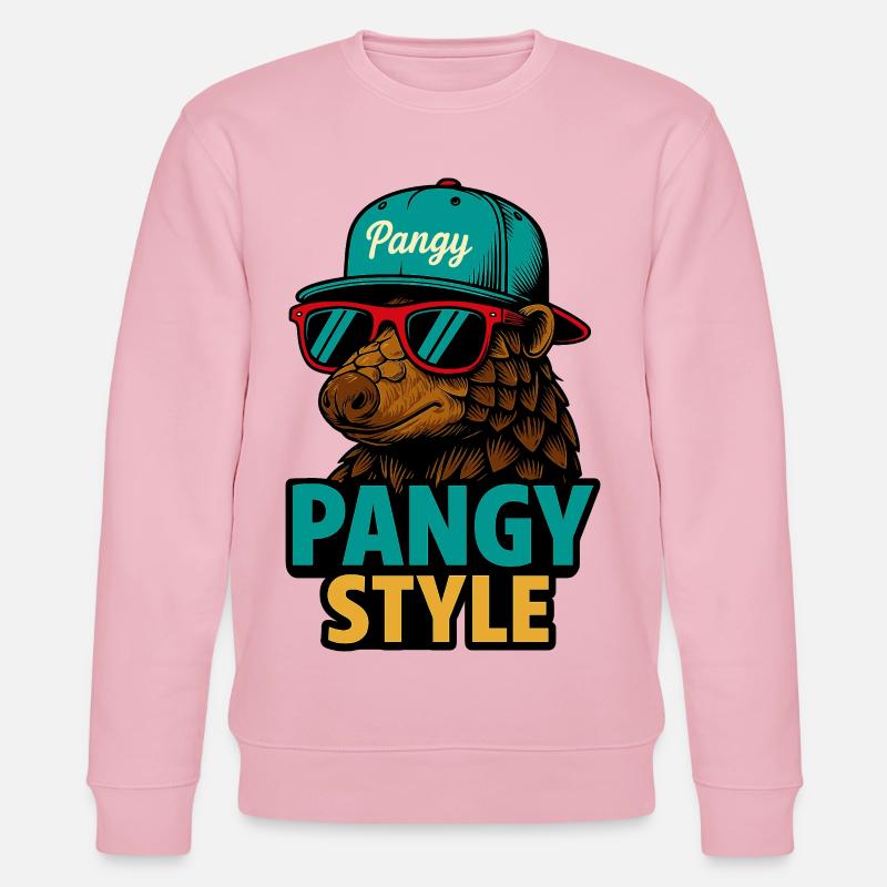 Pangy Style - Stanley/Stella Unisex Bio-Sweatshirt CHANGER  - Hellrosa