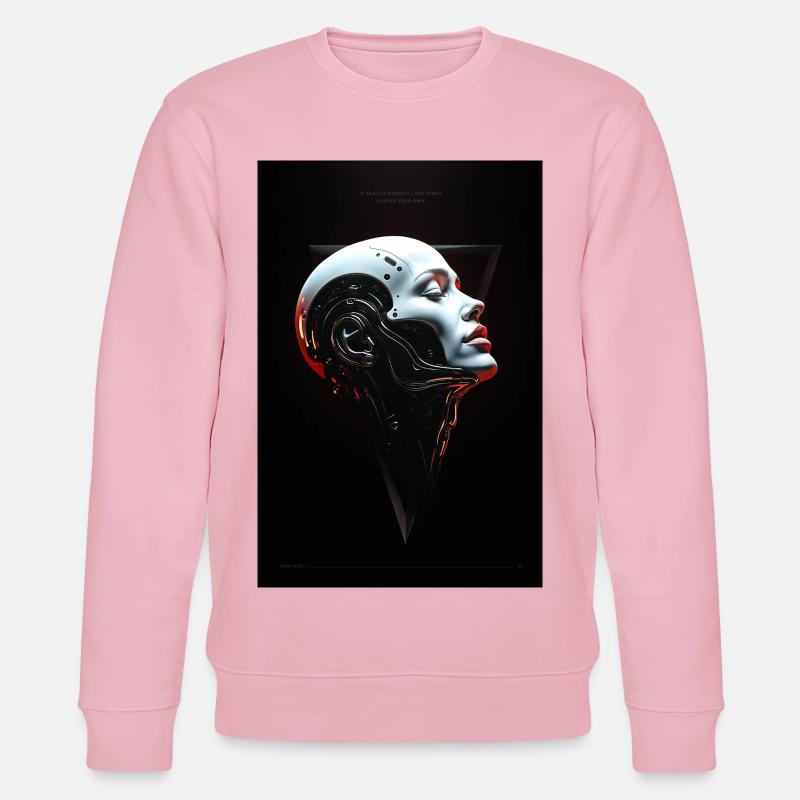 MAD-MND: Reality Fails - Stanley/Stella Unisex Bio-Sweatshirt CHANGER  - Hellrosa