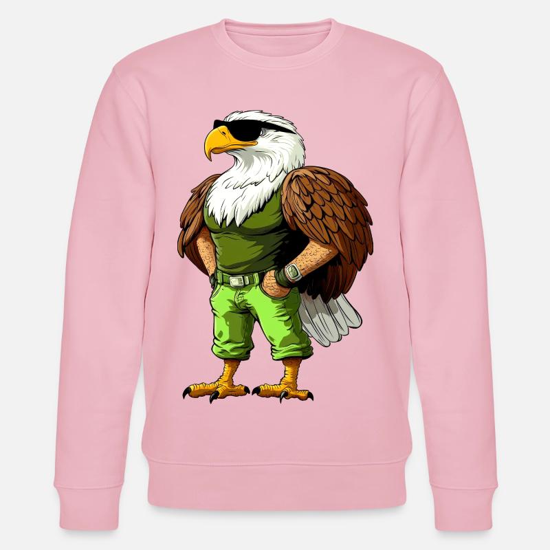 Aigle Cool - Sweat bio CHANGER Stanley/Stella Unisexe - rose pâle