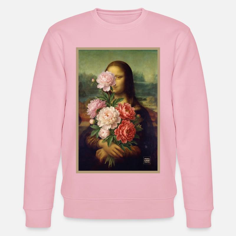 Mona Bouquet Floral - Stanley/Stella Unisex Bio-Sweatshirt CHANGER  - Hellrosa