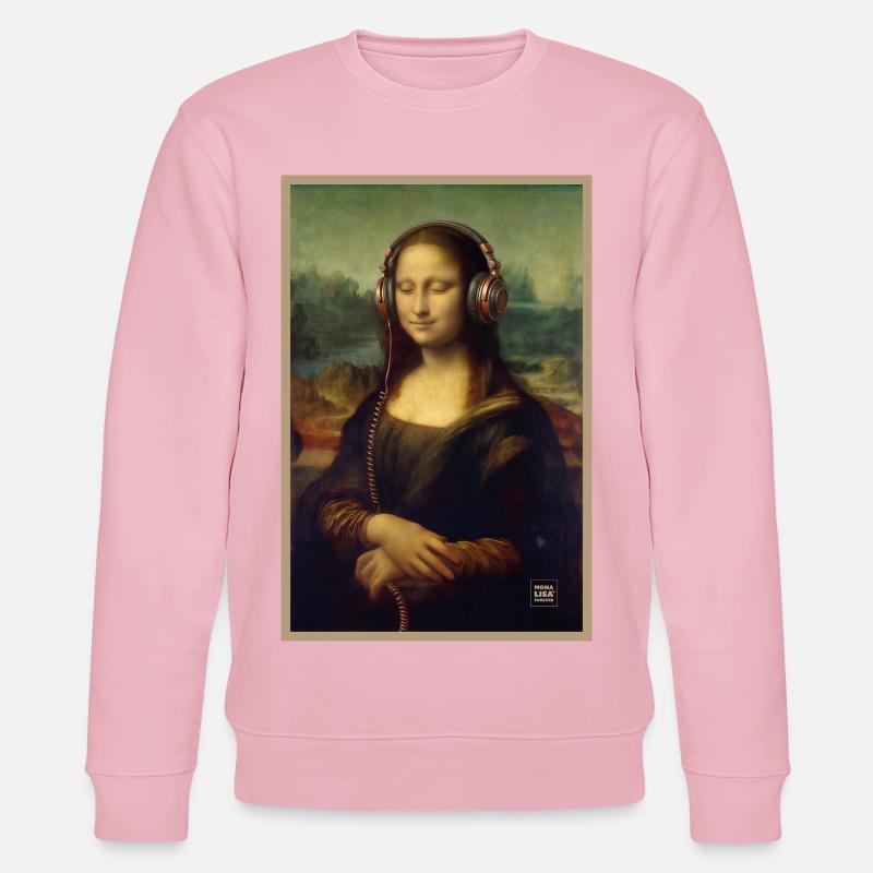 Mona Beats : Portrait casque - Sweat bio CHANGER Stanley/Stella Unisexe - rose pâle