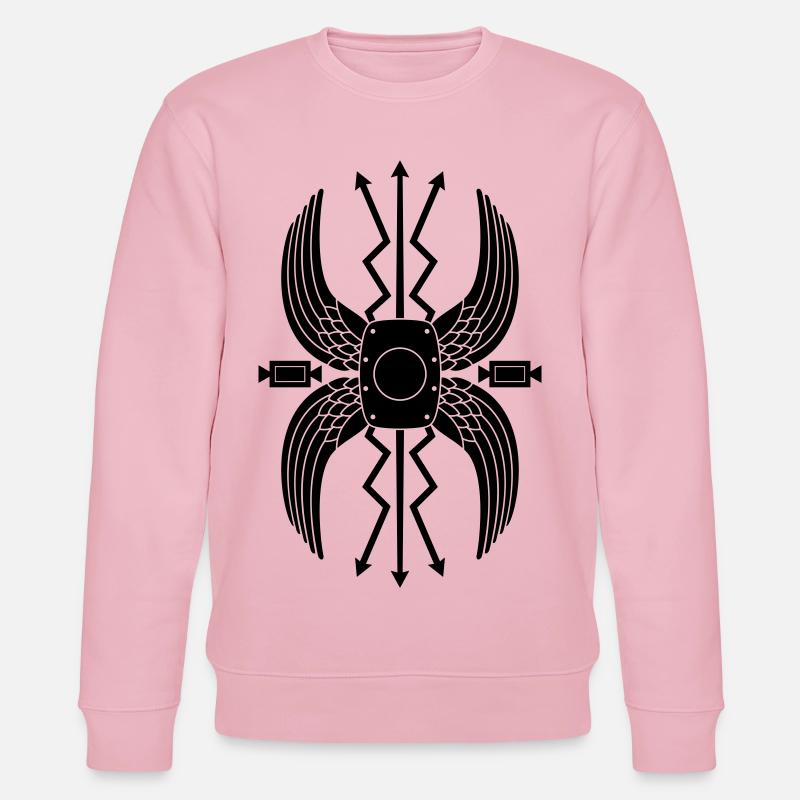 scutum - Stanley/Stella Unisex Bio-Sweatshirt CHANGER  - Hellrosa