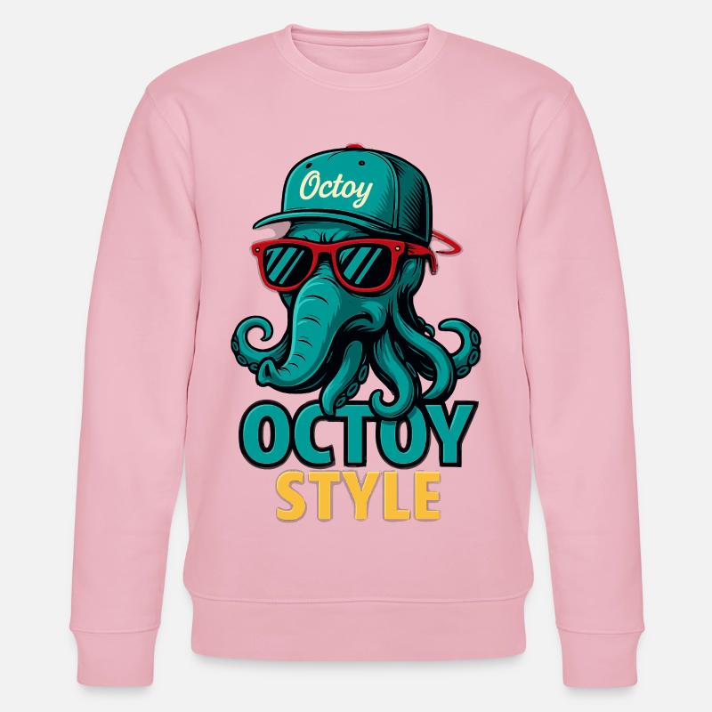 Casquette rétro Octoy Style Octopus - Sweat bio CHANGER Stanley/Stella Unisexe - rose pâle