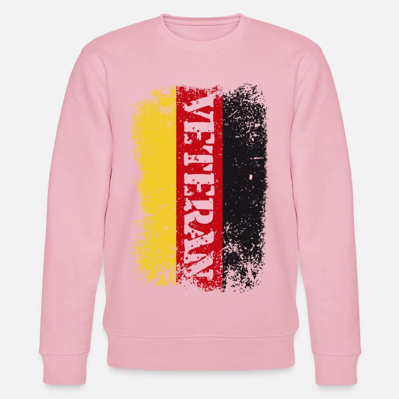 veteran - Stanley/Stella Unisex Bio-Sweatshirt CHANGER  - Hellrosa
