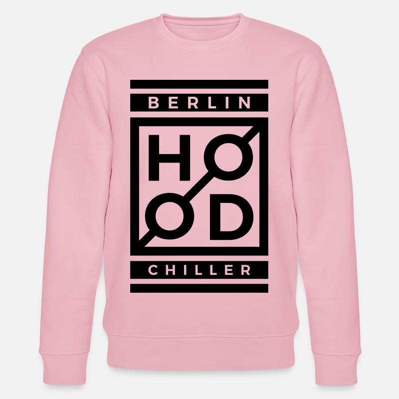 Modern Hood Chiller Berlin - Stanley/Stella Unisex Bio-Sweatshirt CHANGER  - Hellrosa
