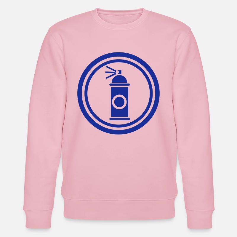 Graffiti Life Spraydose - Stanley/Stella Unisex Bio-Sweatshirt CHANGER  - Hellrosa