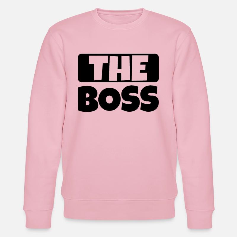 The BOSS - Stanley/Stella Unisex Bio-Sweatshirt CHANGER  - Hellrosa