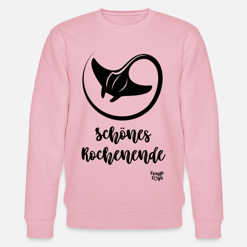 Schönes Rochenende - Stanley/Stella Unisex Bio-Sweatshirt CHANGER  - Hellrosa