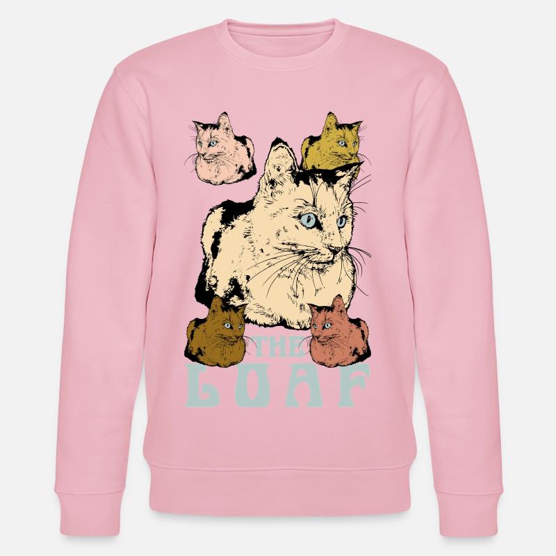 DAS LAIB - Stanley/Stella Unisex Bio-Sweatshirt CHANGER  - Hellrosa