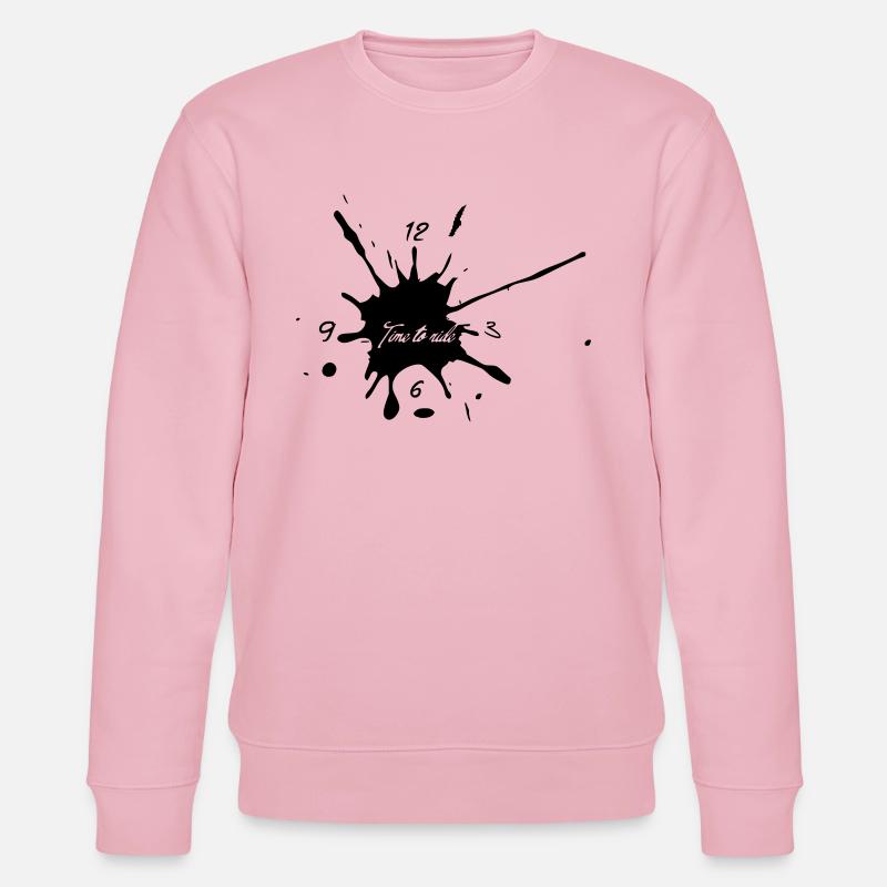 Il est temps de monter - Sweat bio CHANGER Stanley/Stella Unisexe - rose pâle