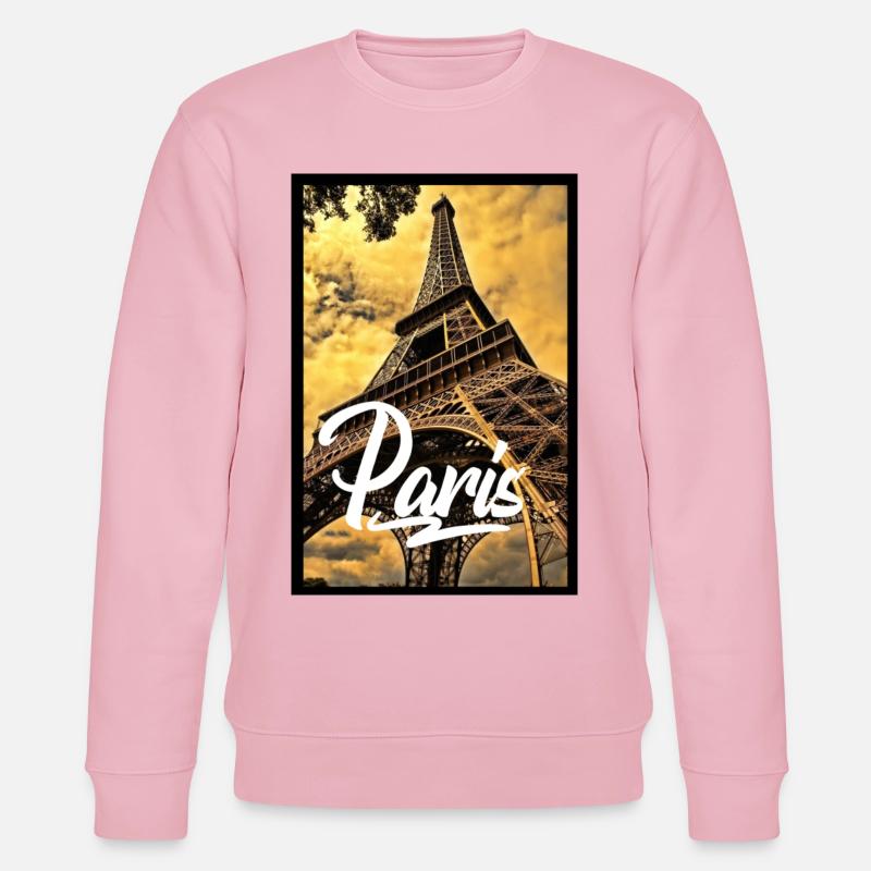 Paris - Stanley/Stella Unisex Bio-Sweatshirt CHANGER  - Hellrosa
