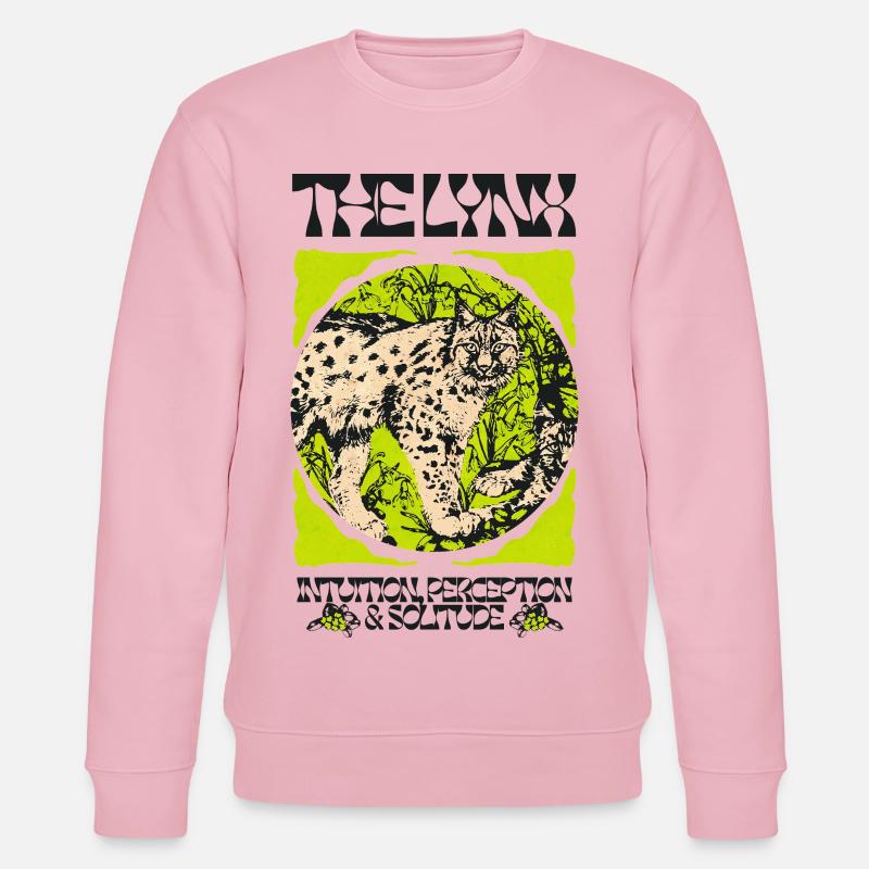DER LUCHS - Stanley/Stella Unisex Bio-Sweatshirt CHANGER  - Hellrosa