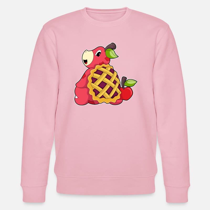 Turtle with shell - Stanley/Stella CHANGER Unisex Organic Sweatshirt - cotton pink