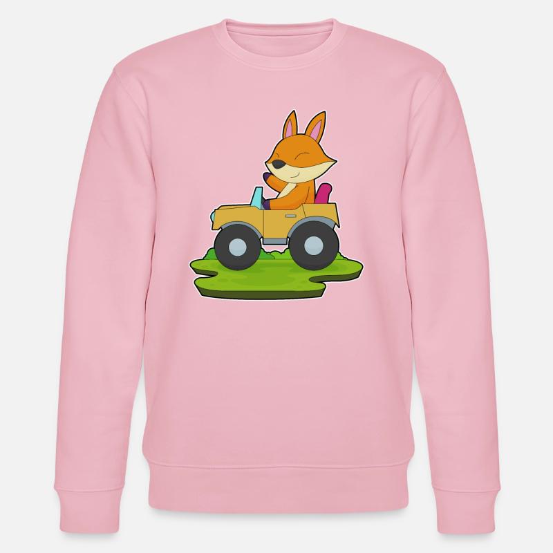 Fuchs Auto - Stanley/Stella Unisex Bio-Sweatshirt CHANGER  - Hellrosa